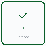 IEC Certified