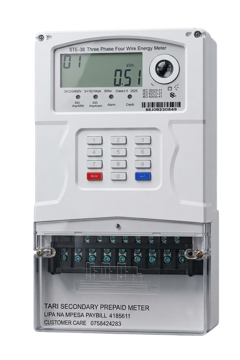 Prepaid Three-Phase Meter